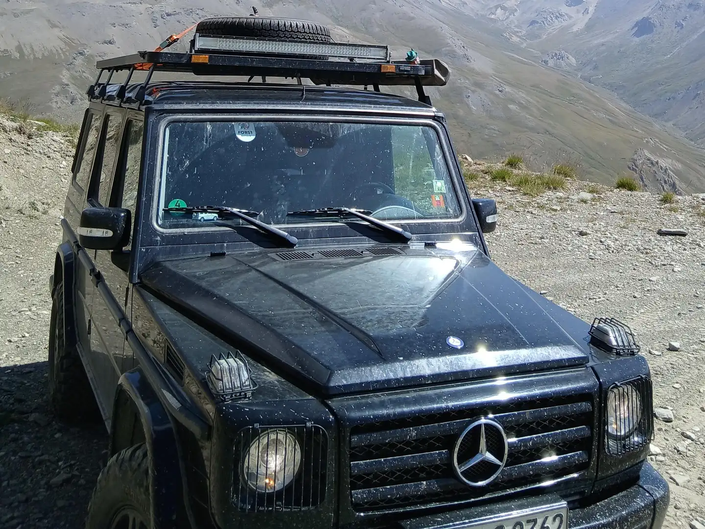 Mercedes-Benz G 350 G 350 BlueTEC DPF L 7G-TRONIC Zwart - 1