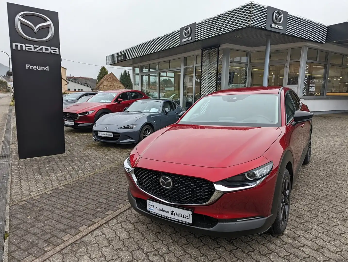 Mazda CX-30 SKYACTIV-G 2.0 150PS M Hybrid 6AT HOMURA PRE-PAKET Rouge - 2