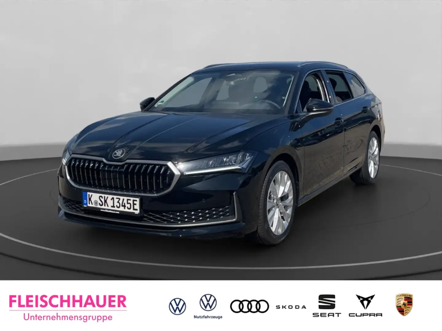 Skoda Superb Combi 1.5 TSI iV Selection ACC AHK CARPLAY NAVI Schwarz - 1