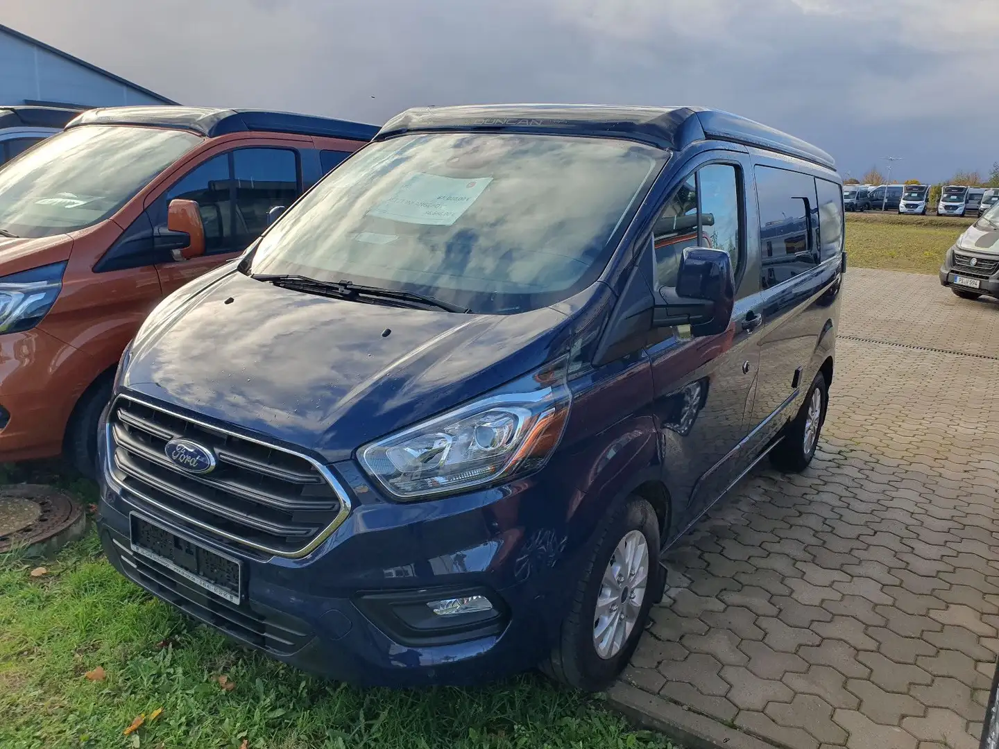 Karmann Duncan 495: Automatik,AHK,170PS,Markise 67.020€ Bleu - 1