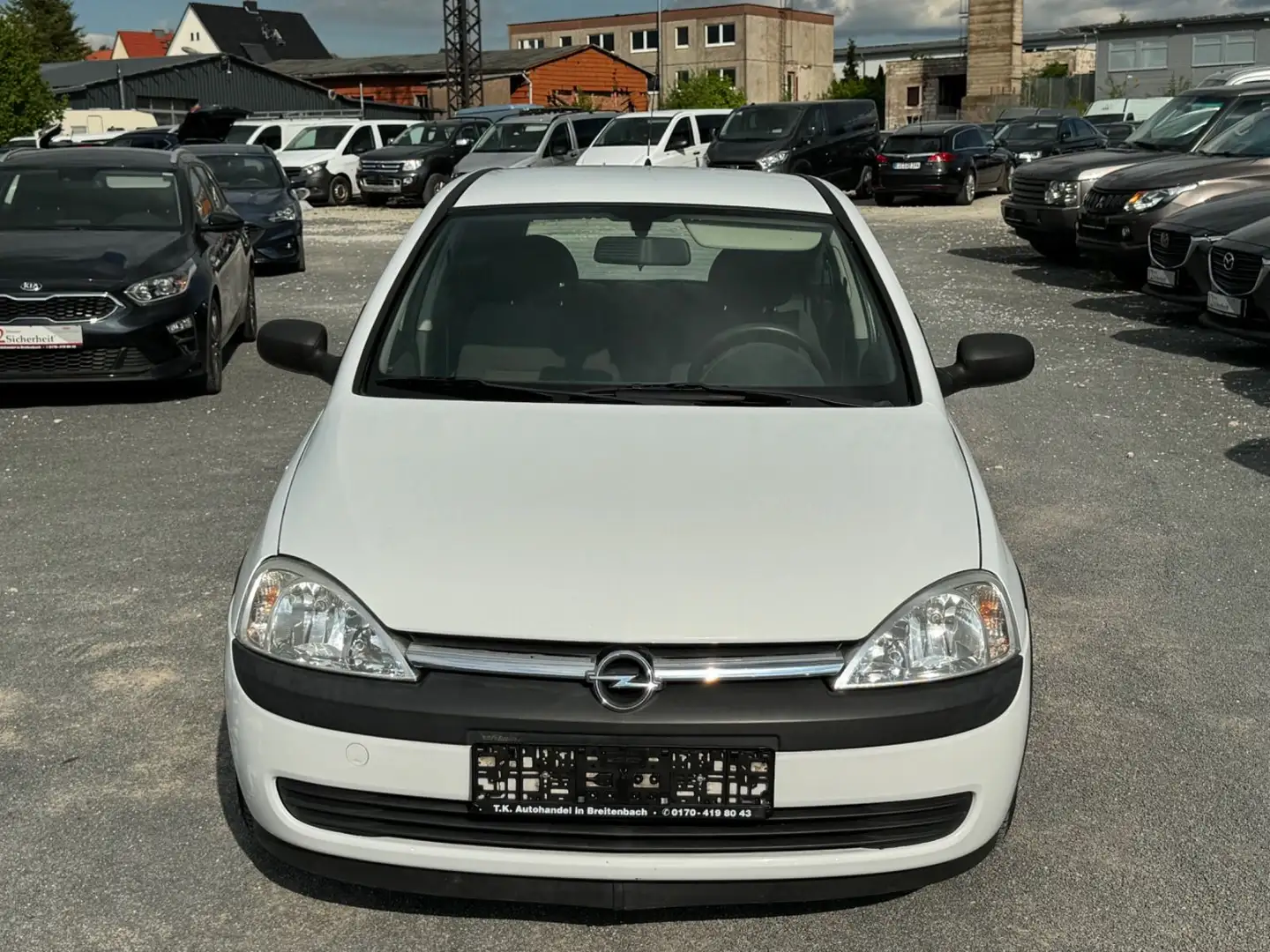 Opel Corsa 1.0 12V Eco Weiß - 2