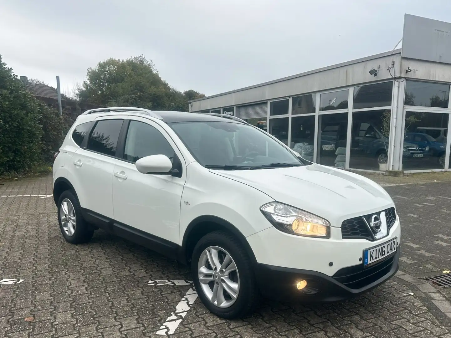 Nissan Qashqai +2*4X4*AUTOMATIK*7 SITZE*PANORAMA*NAVI* Blanc - 2