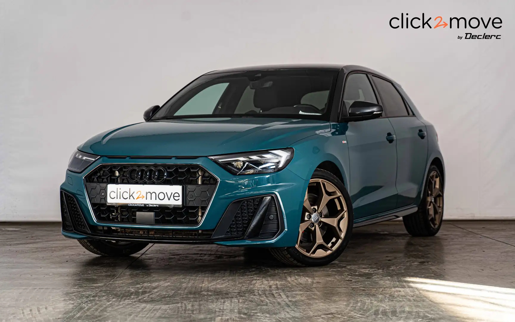 Audi A1 35 TFSI Edition One S line S tronic Blauw - 1