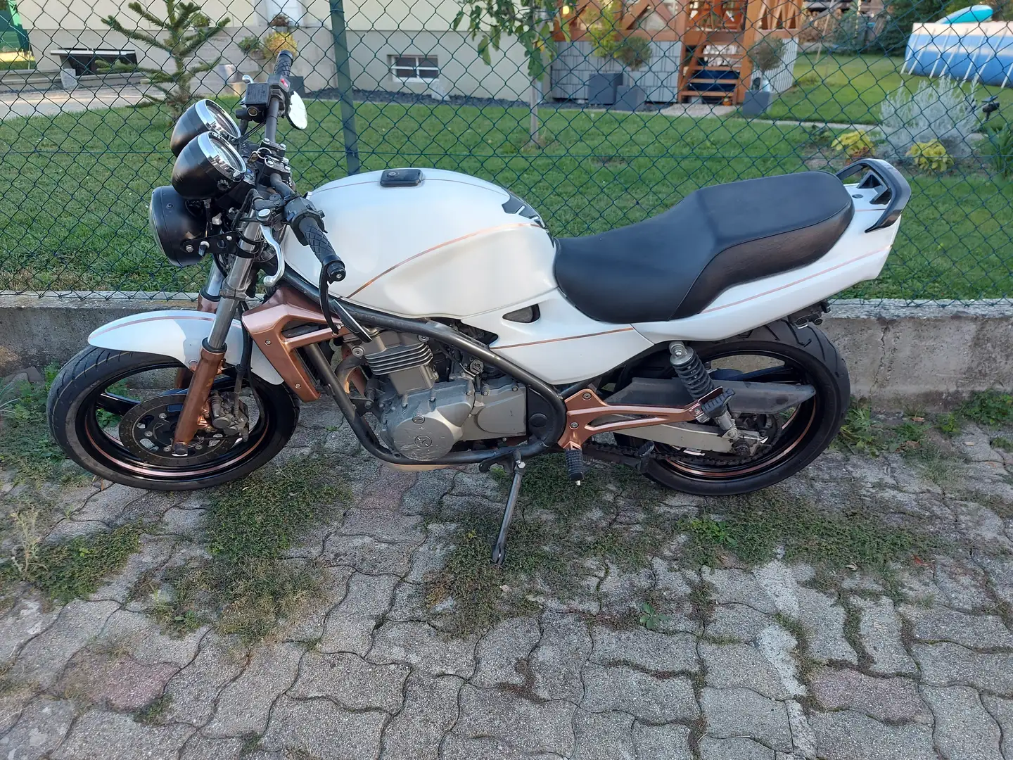 Kawasaki ER - 5 Twister Blanc - 2