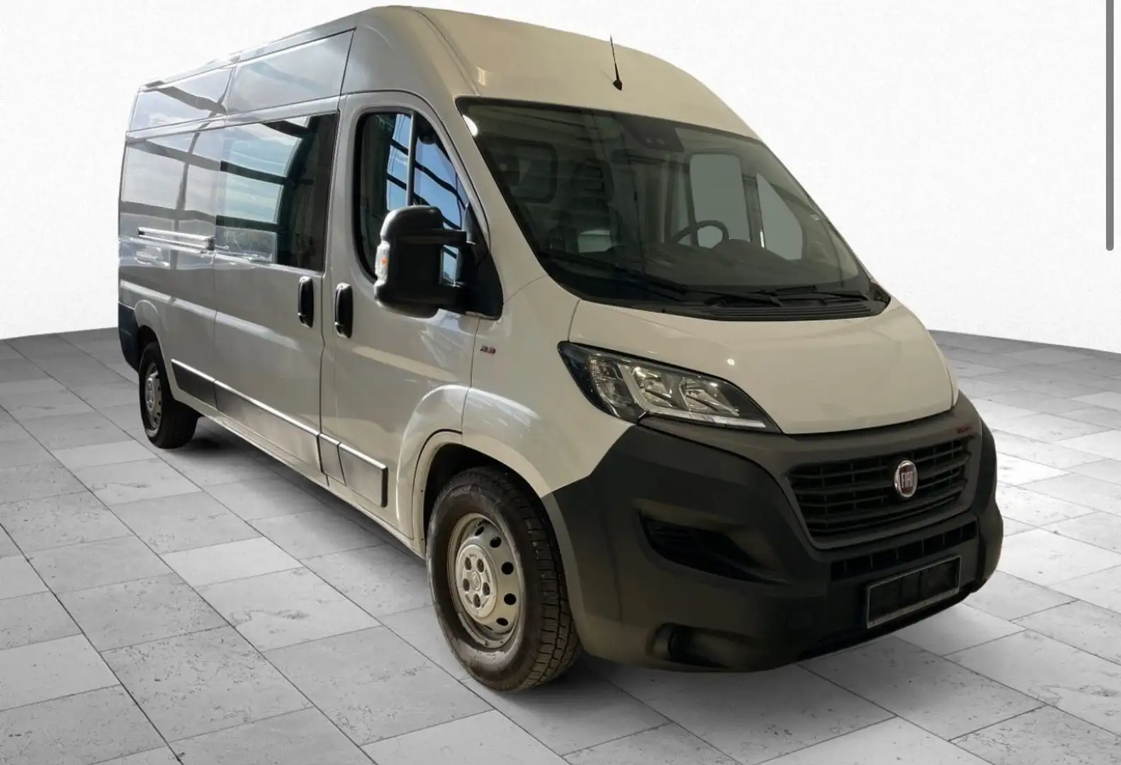 Fiat Ducato Maxi 160 L4H2 KLIMA STDHZ 1HAND AHK TEMPO Blanc - 2