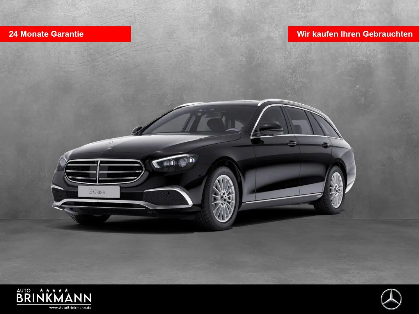 Mercedes-Benz E 220 E 220 d 4MATIC T-Modell EXCLUSIVE Exterieur/SHD Schwarz - 1