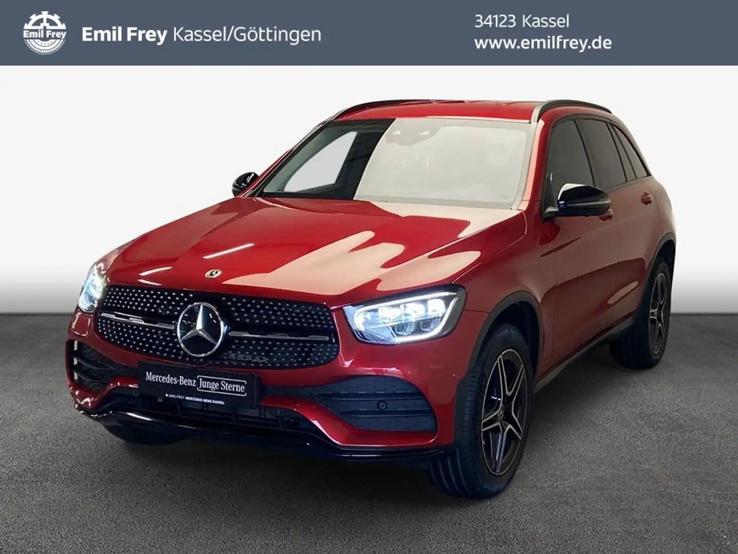 Mercedes-Benz GLC 300 GLC Rood - 1