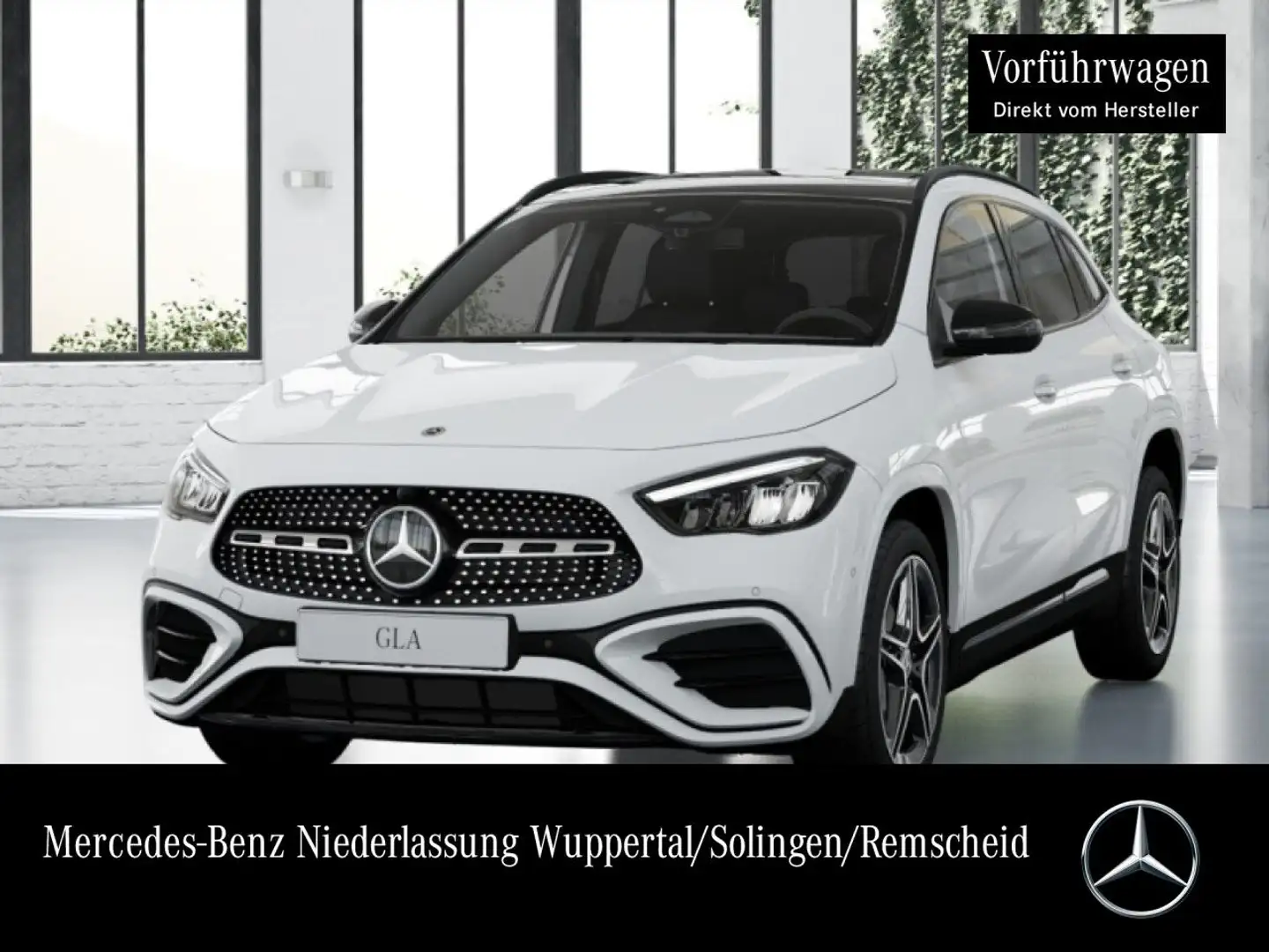 Mercedes-Benz GLA 180 AMG+NIGHT+PANO+360°+AHK+LED+19"+TOTW+7G Weiß - 1