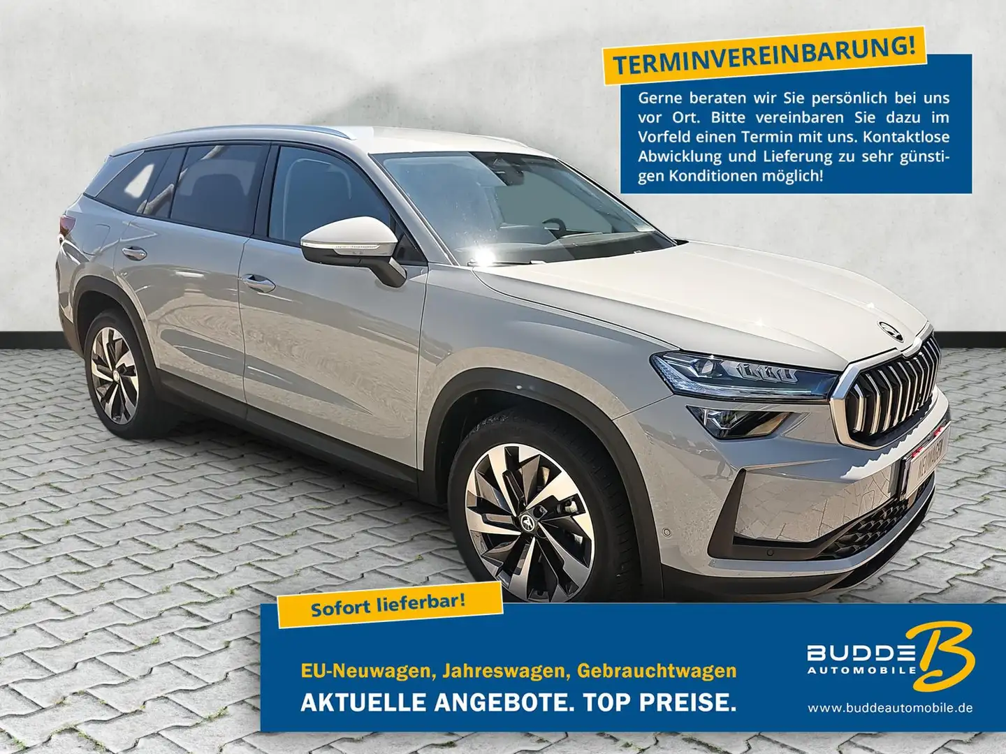 Skoda Kodiaq 2.0 TDI DSG 4X4 Selection 7-Si Matrix AHK Szürke - 1