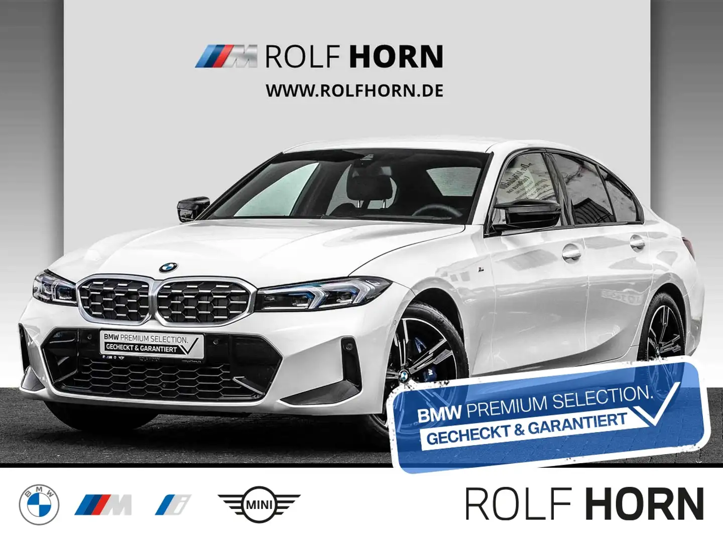 BMW 340 M340d xDriv HeadUp adLED Navi RKam harman/kardon Blanc - 1