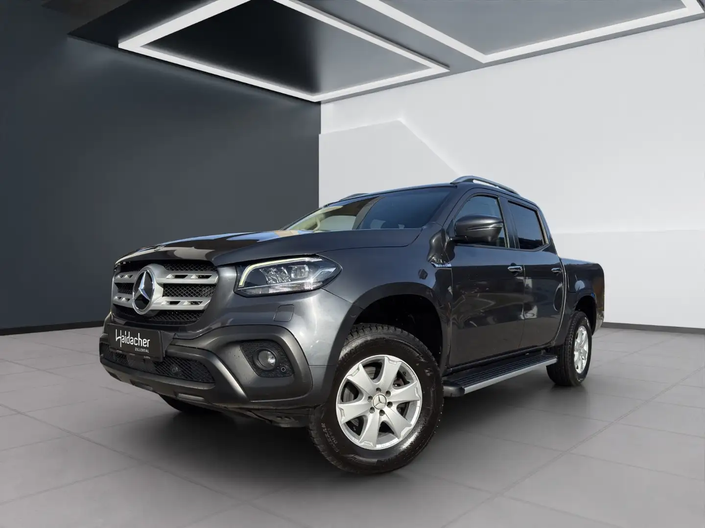 Mercedes-Benz X 350 d 4MATIC PROGRESSIVE AUT RKam LED Klima Gris - 2