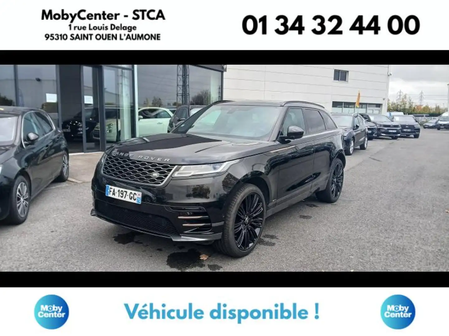 Land Rover Range Rover Velar 2.0D 240ch R-Dynamic SE AWD BVA Noir - 1