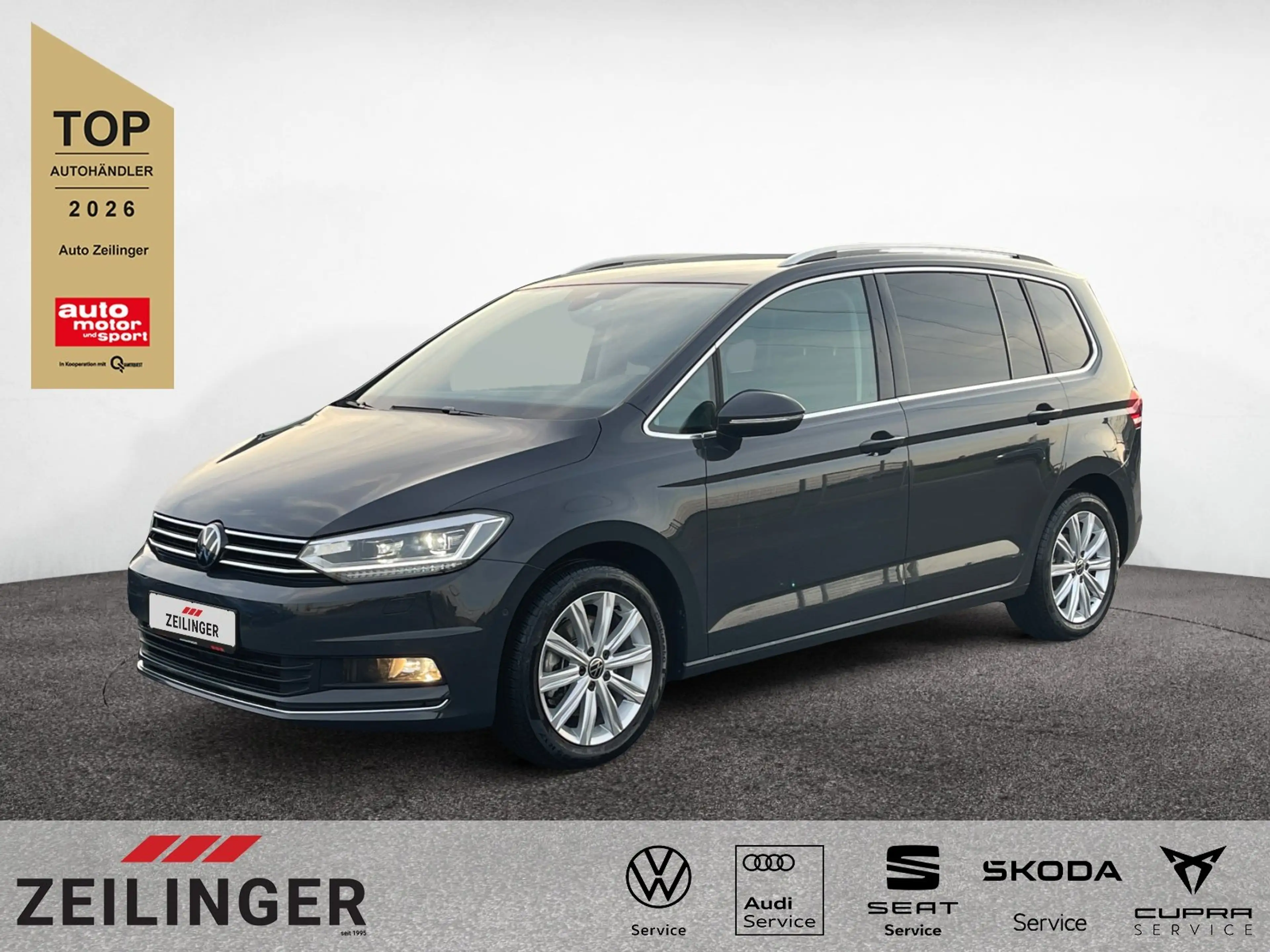 Volkswagen Touran Highline TSI DSG|7 SITZE|AHK|el.HECK|NAVI