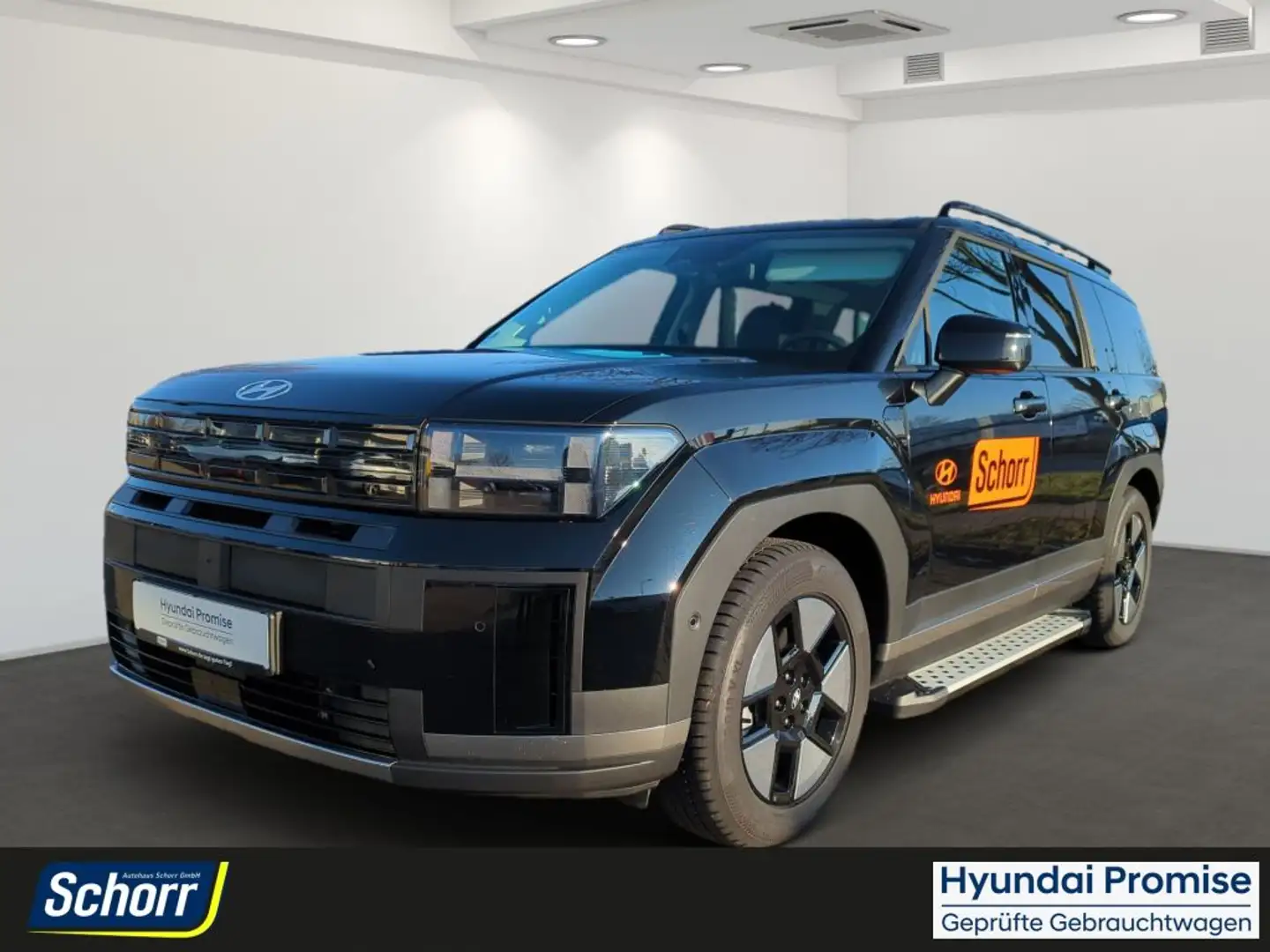Hyundai SANTA FE 1.6 HEV 4WD INTRO Panoramadach Schwarz - 1