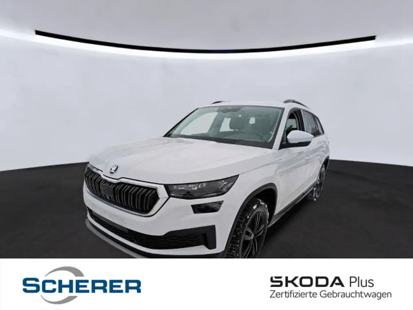 Skoda Kodiaq Tour 2.0 TDI DSG MATRIX NAVI AHK RFK Weiß - 1
