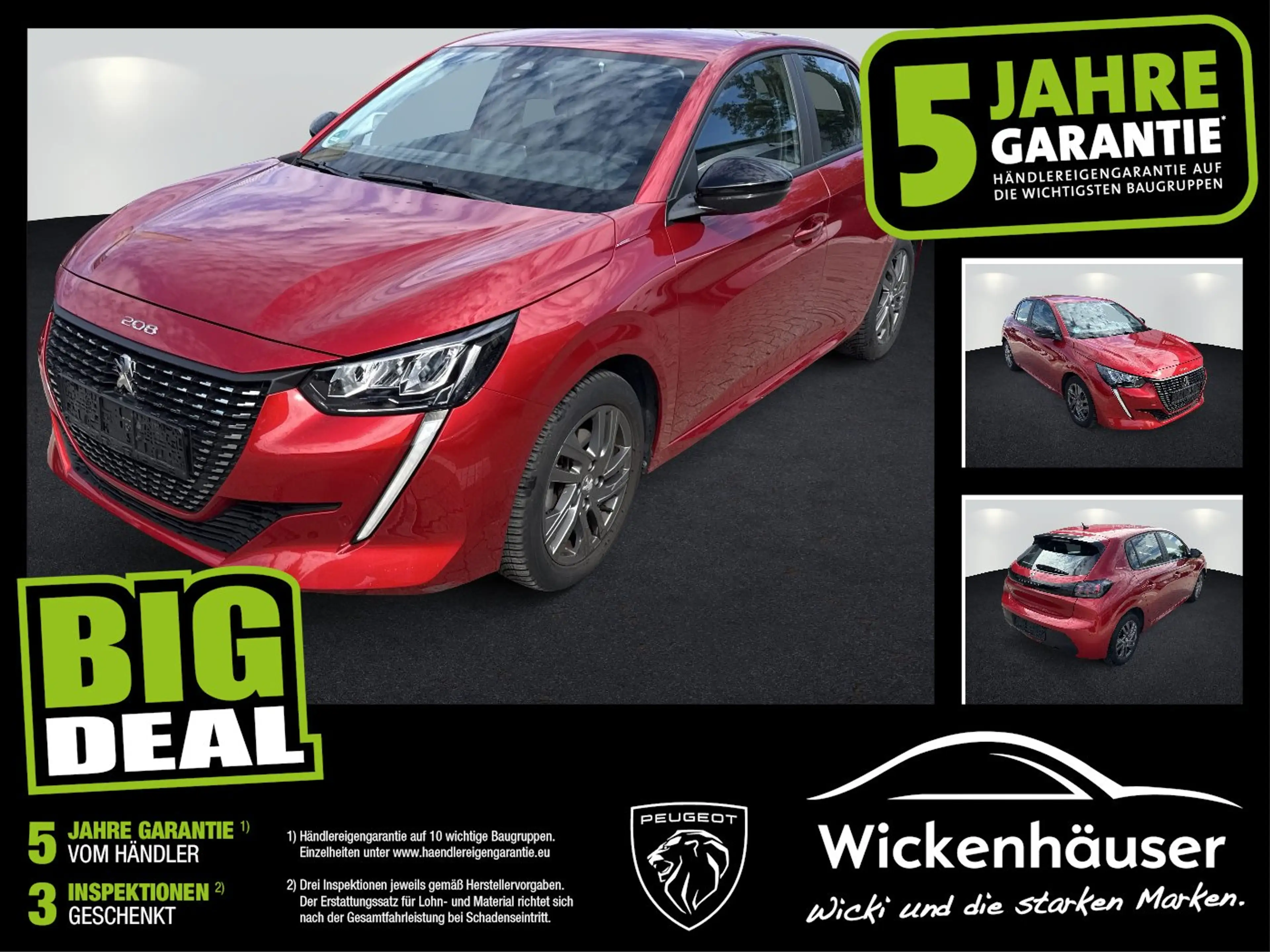 Peugeot 208 1.2 PureTech 100 Active Pack LED+Navi+PDC