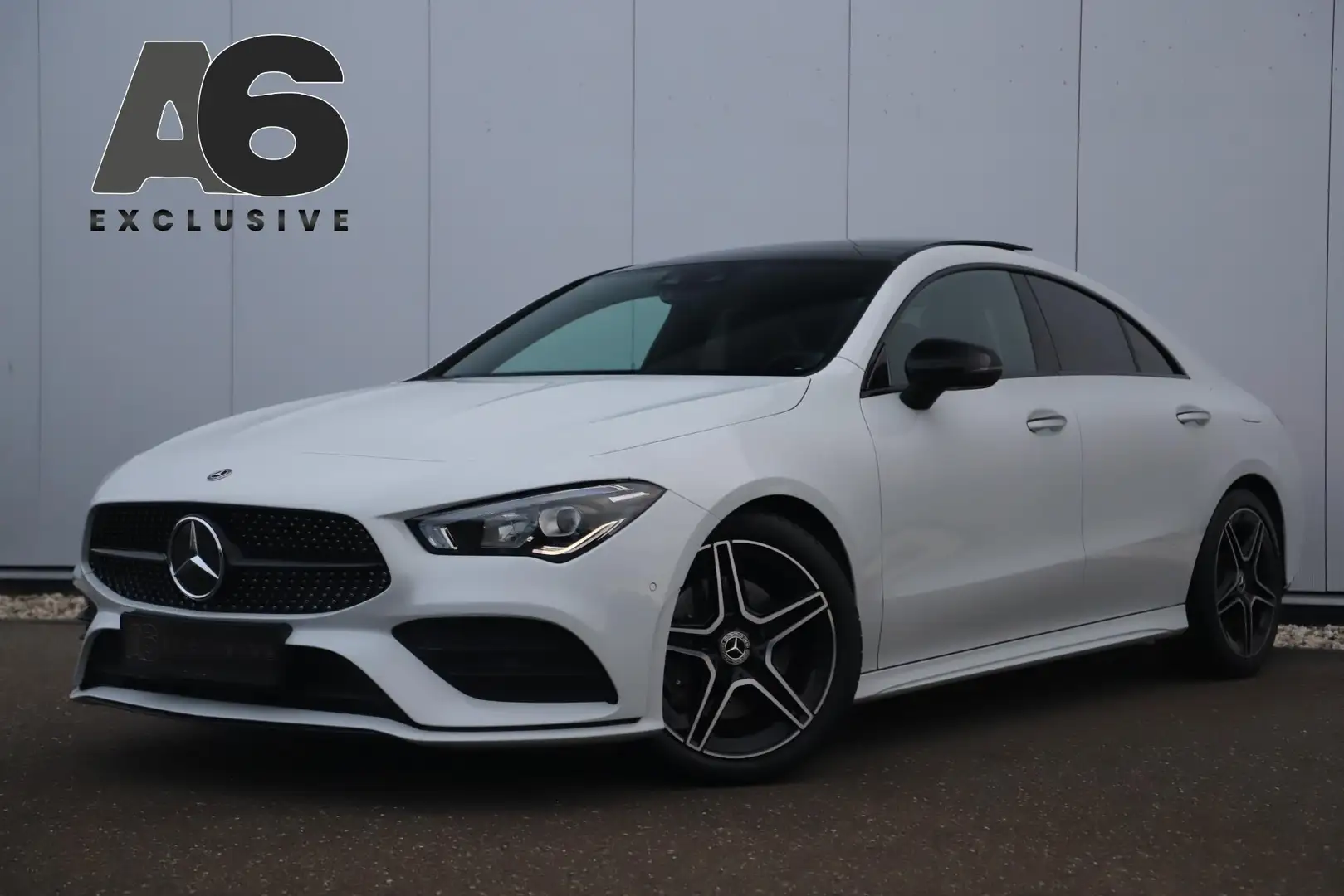 Mercedes-Benz CLA 200 Business Solution AMG Night 164PK Automaat Panoram Wit - 1