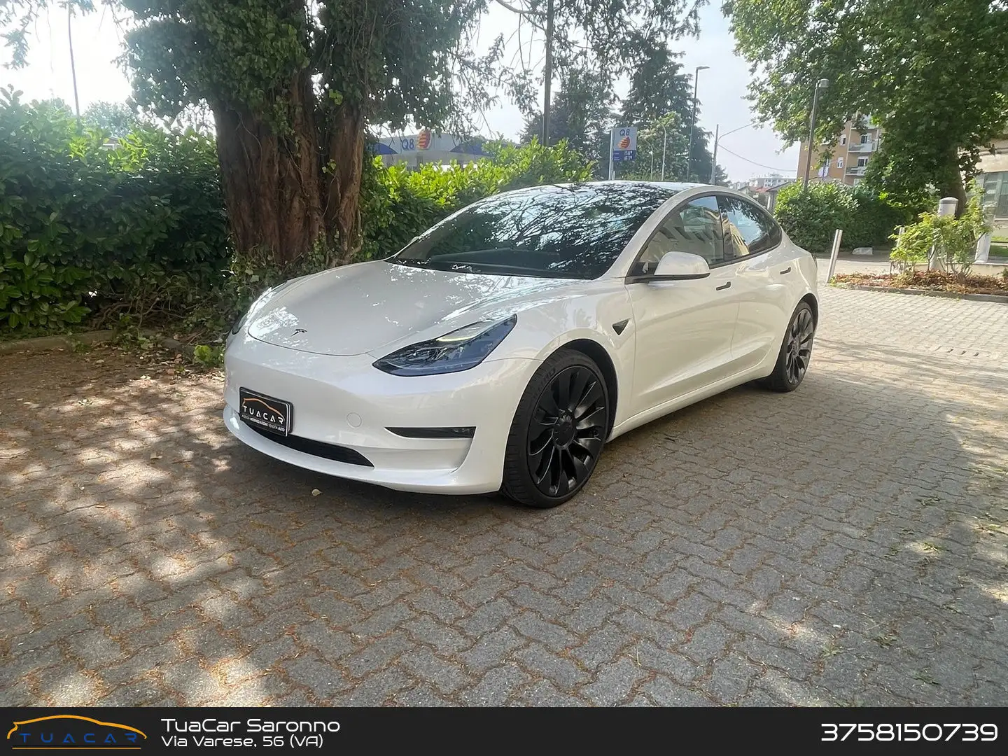 Tesla Model 3 Long Range Performance Dual Motor Weiß - 1
