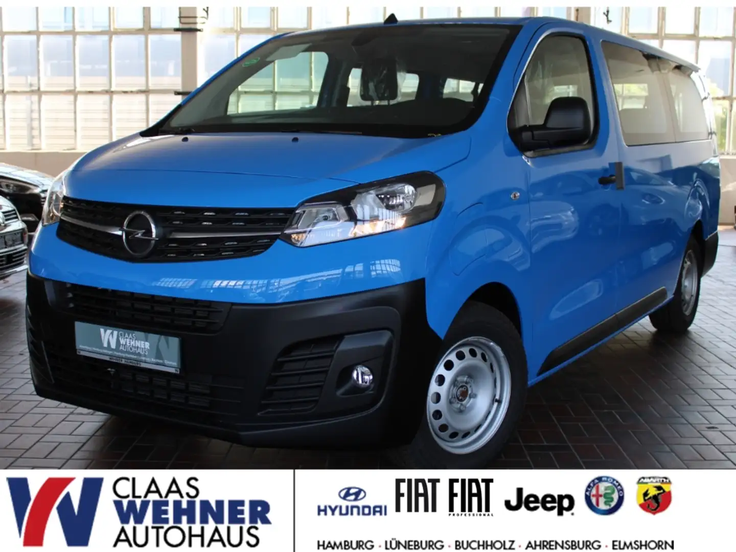Opel Vivaro -e Kombi L3 75kWh Batterie PDC Tempomat Niebieski - 1