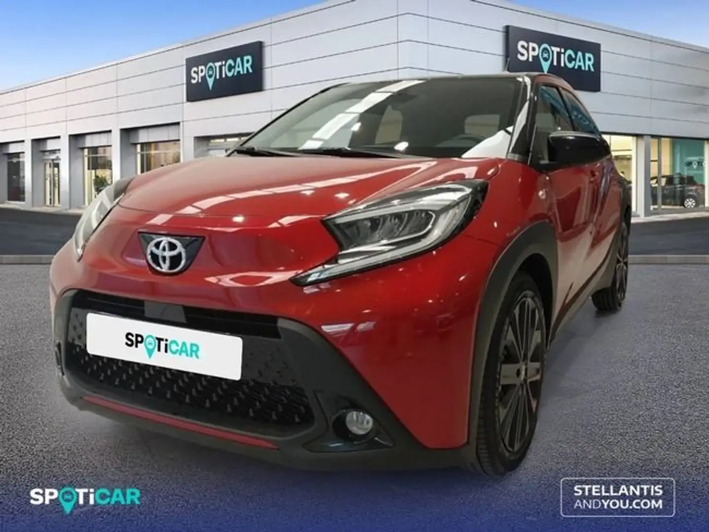 Toyota Aygo 1.0 VVT-I 72CV Like Rojo - 1