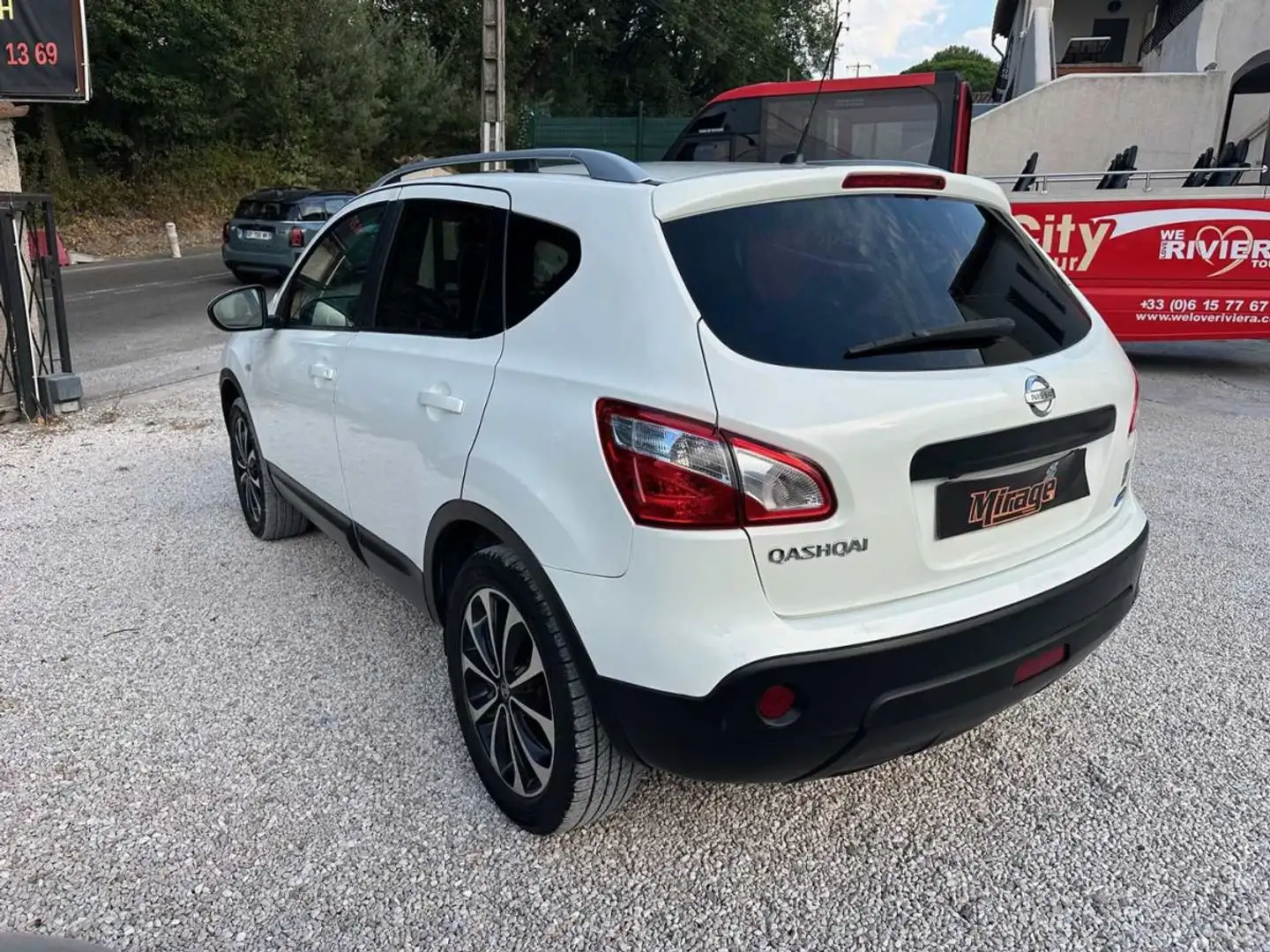 Nissan Qashqai NISSAN QASHQAI (2) 1.5 DCI 110 6CV ACENTA NAVI Blanc - 2