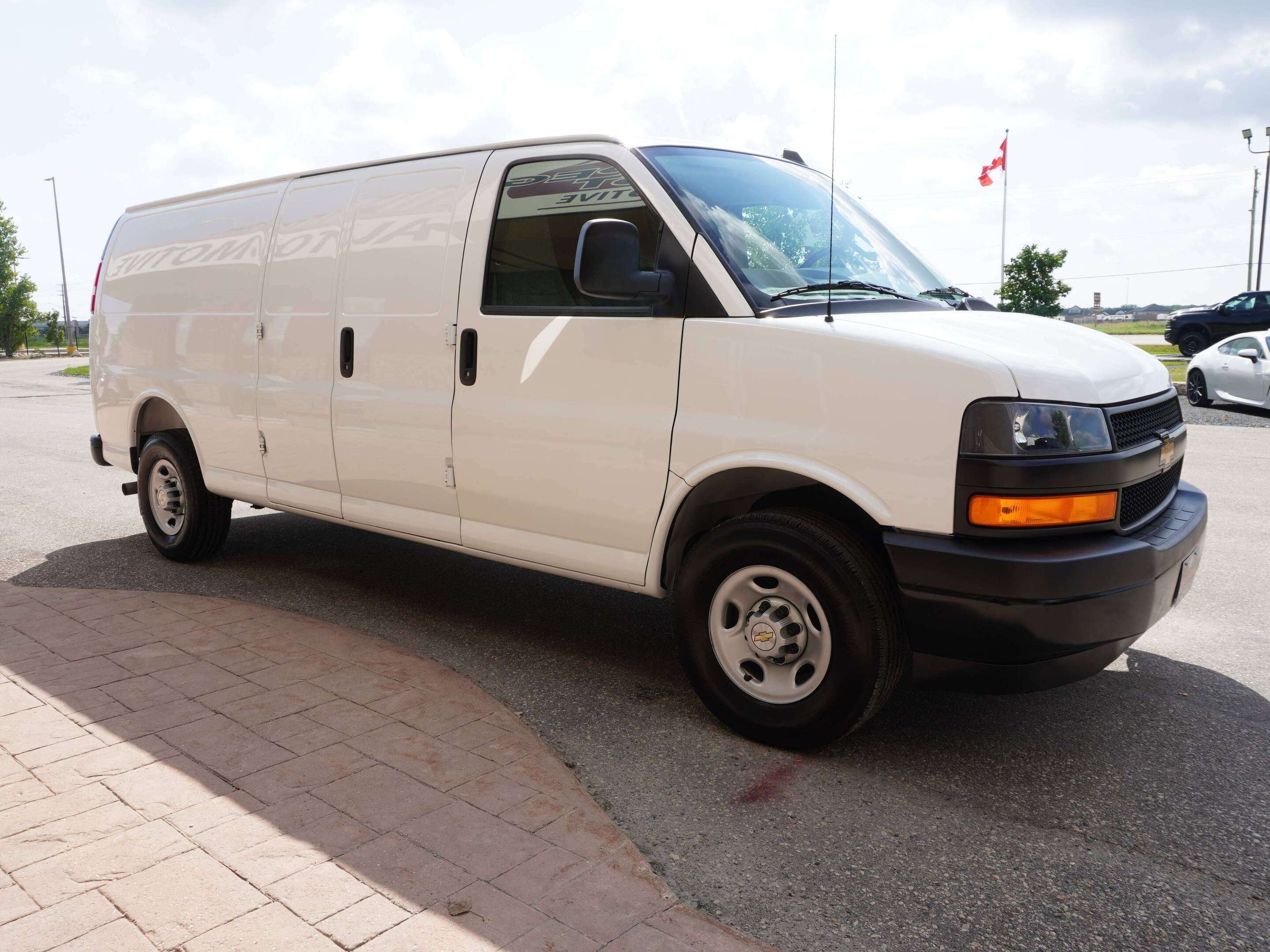 White 2025 Chevrolet Express Cargo Van Rear-Wheel Drive 8-Speed Automatic