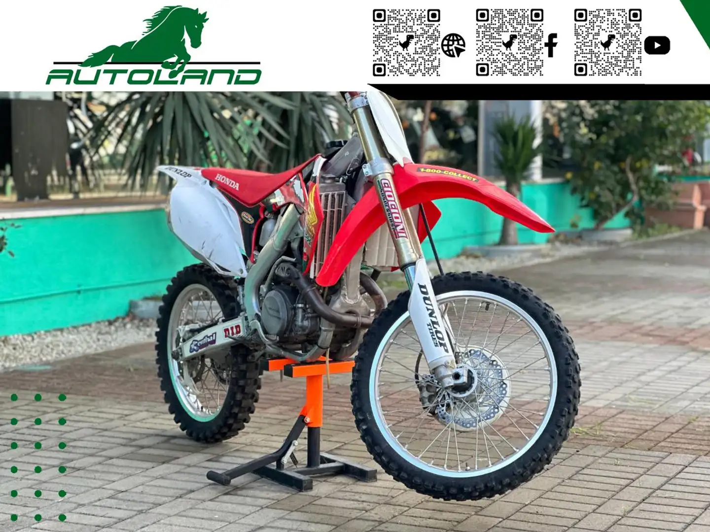 Honda CRF 450 Finanziabile Rosso - 2