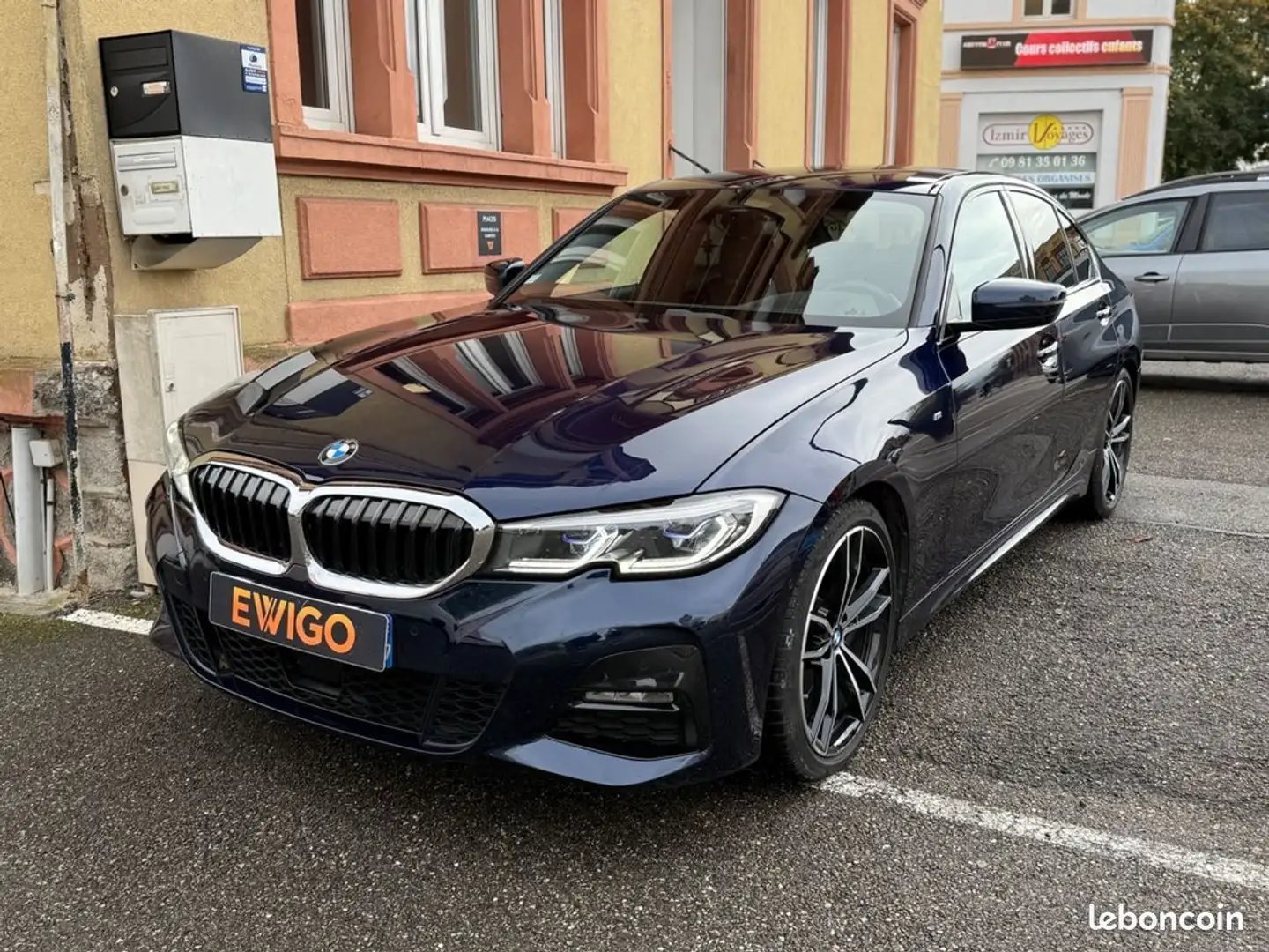 BMW 330 serie 330d 3.0 265 ch m-sport propulsion steptronic 8 garantie 6 mois Blau - 2