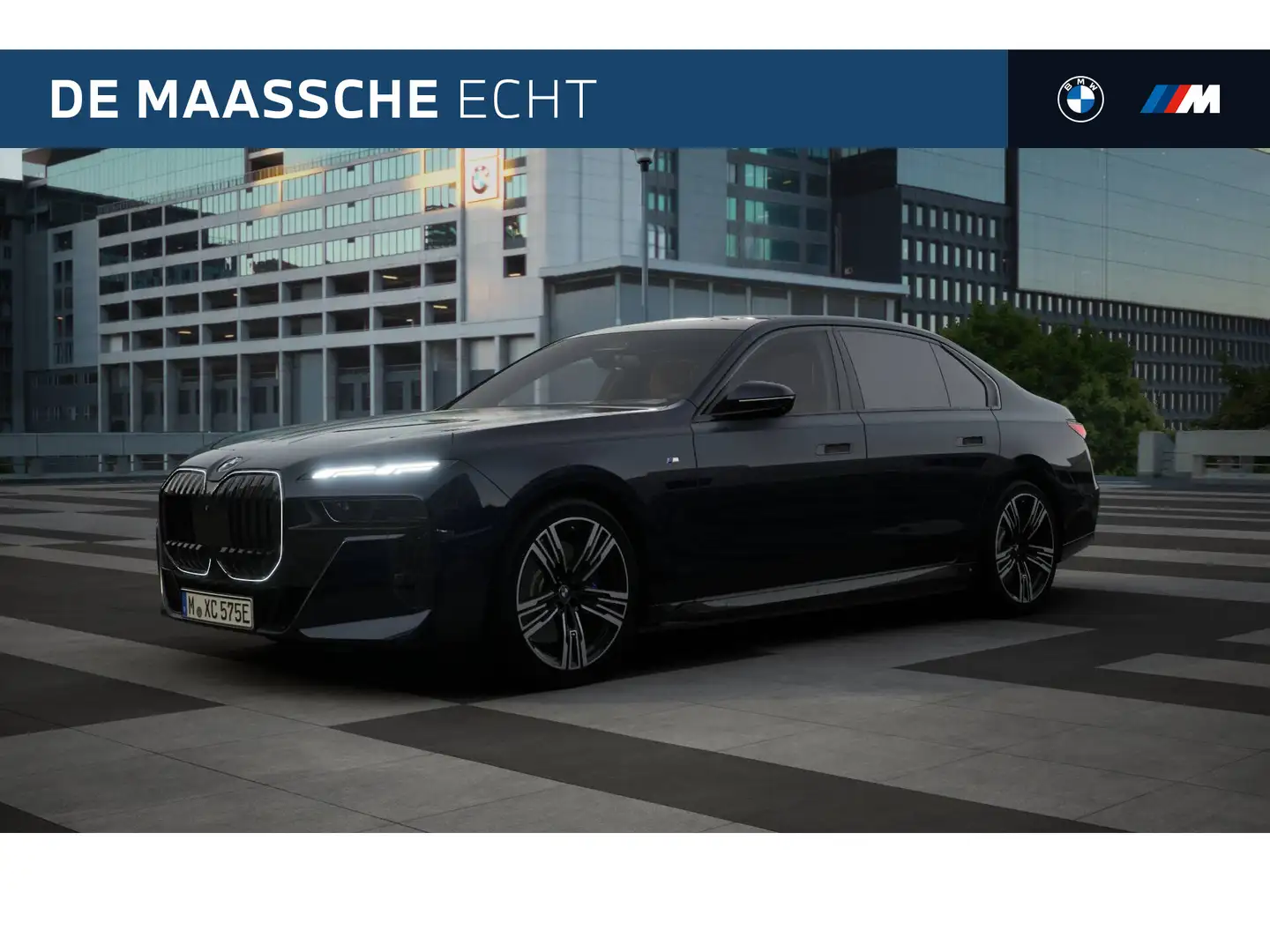 BMW i7 eDrive50 High Executive M Sport / Panoramadak Sky Zwart - 1