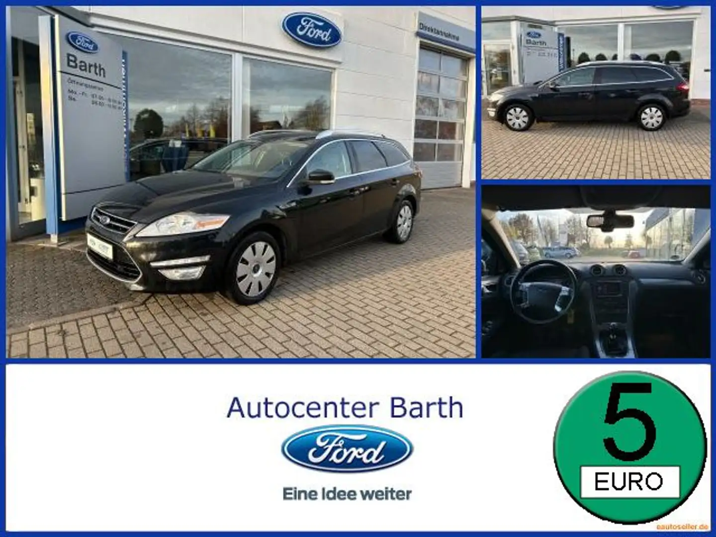 Ford Mondeo 1.6 EcoBoost Turnier Titanium (09.2010- ) Siyah - 1