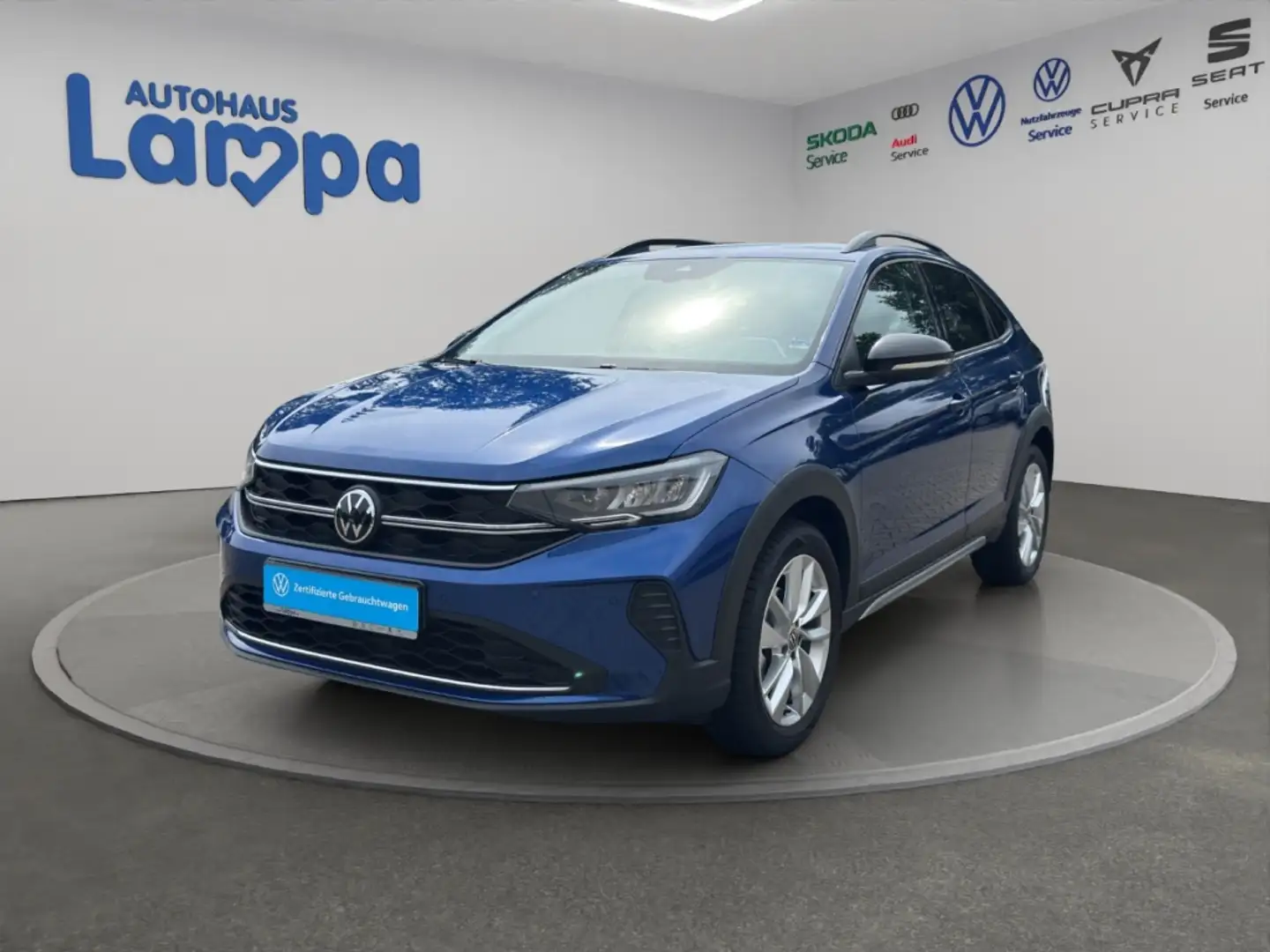 Volkswagen Taigo Goal 1.5 TSI DSG SHZ, Klima.,ACC, LED Blau - 2