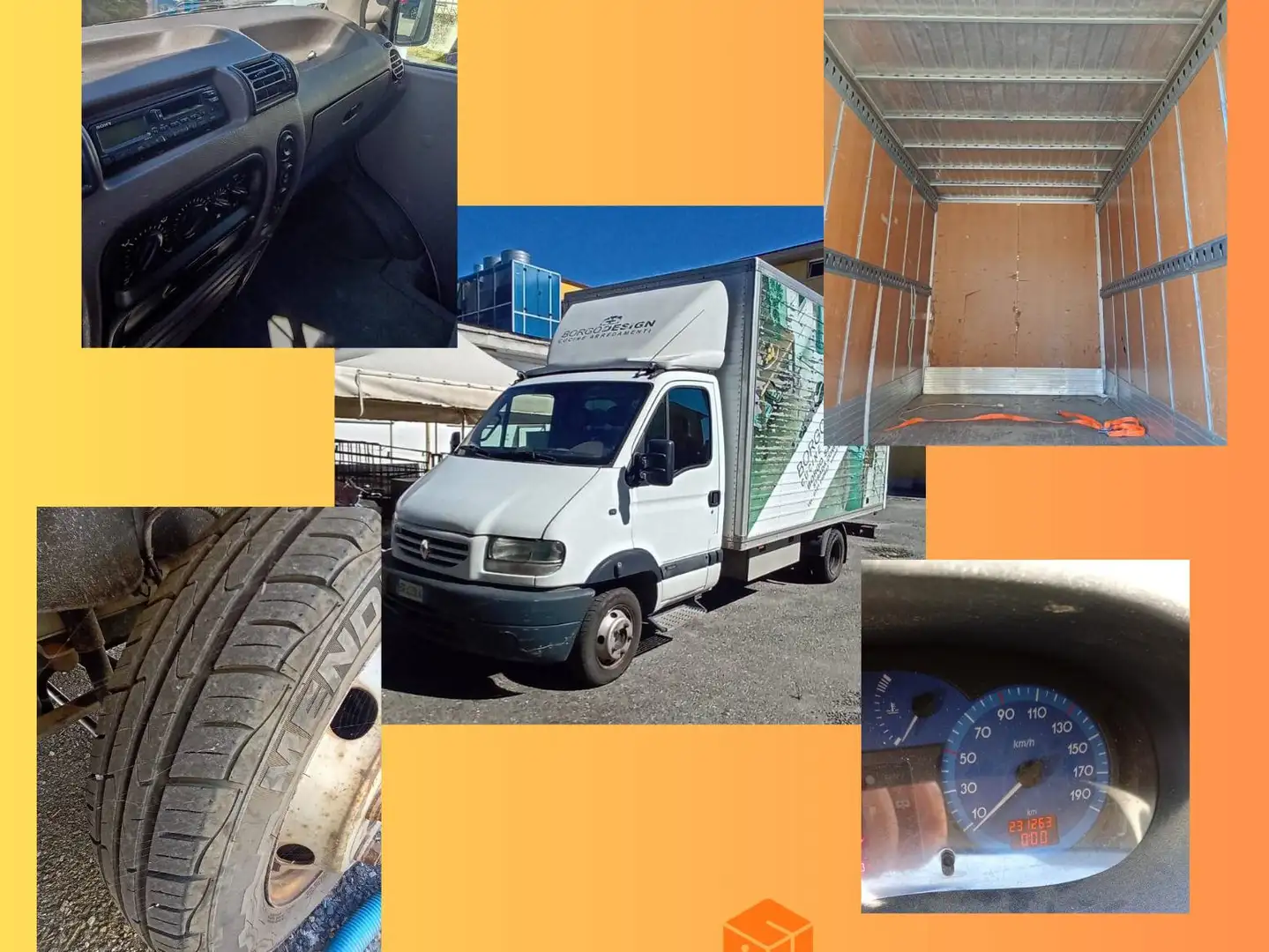 Renault Master Белый - 1