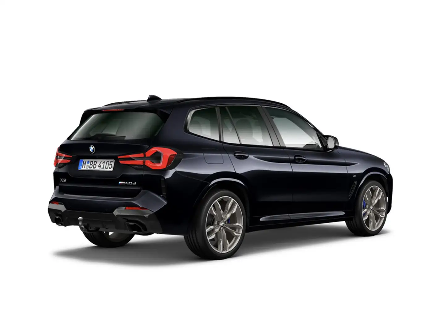 BMW X3 M 40d LASER 360° PANO STANDHZ HUD AHK NAVI Černá - 2