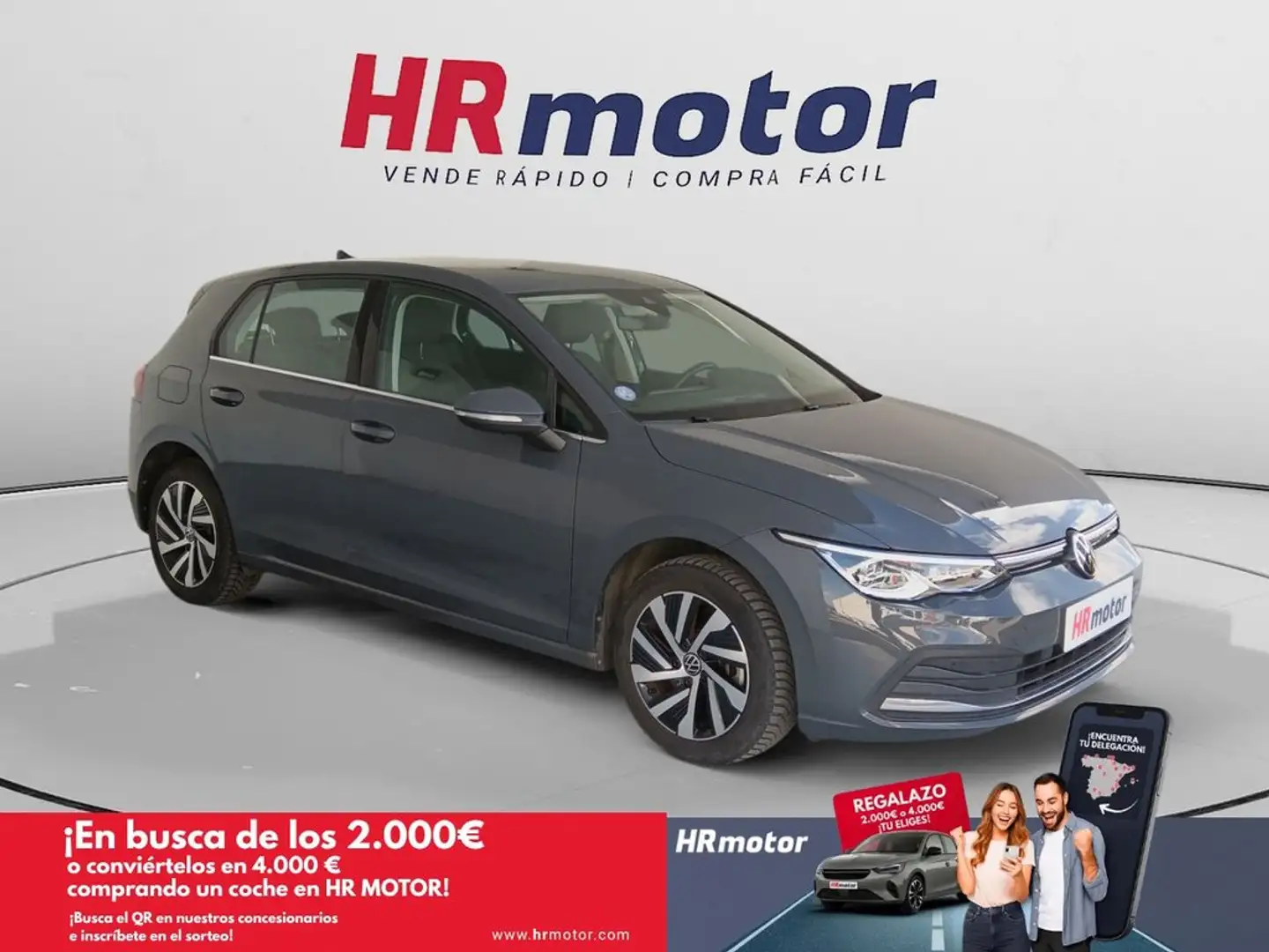Volkswagen Golf eHybrid Gris - 1
