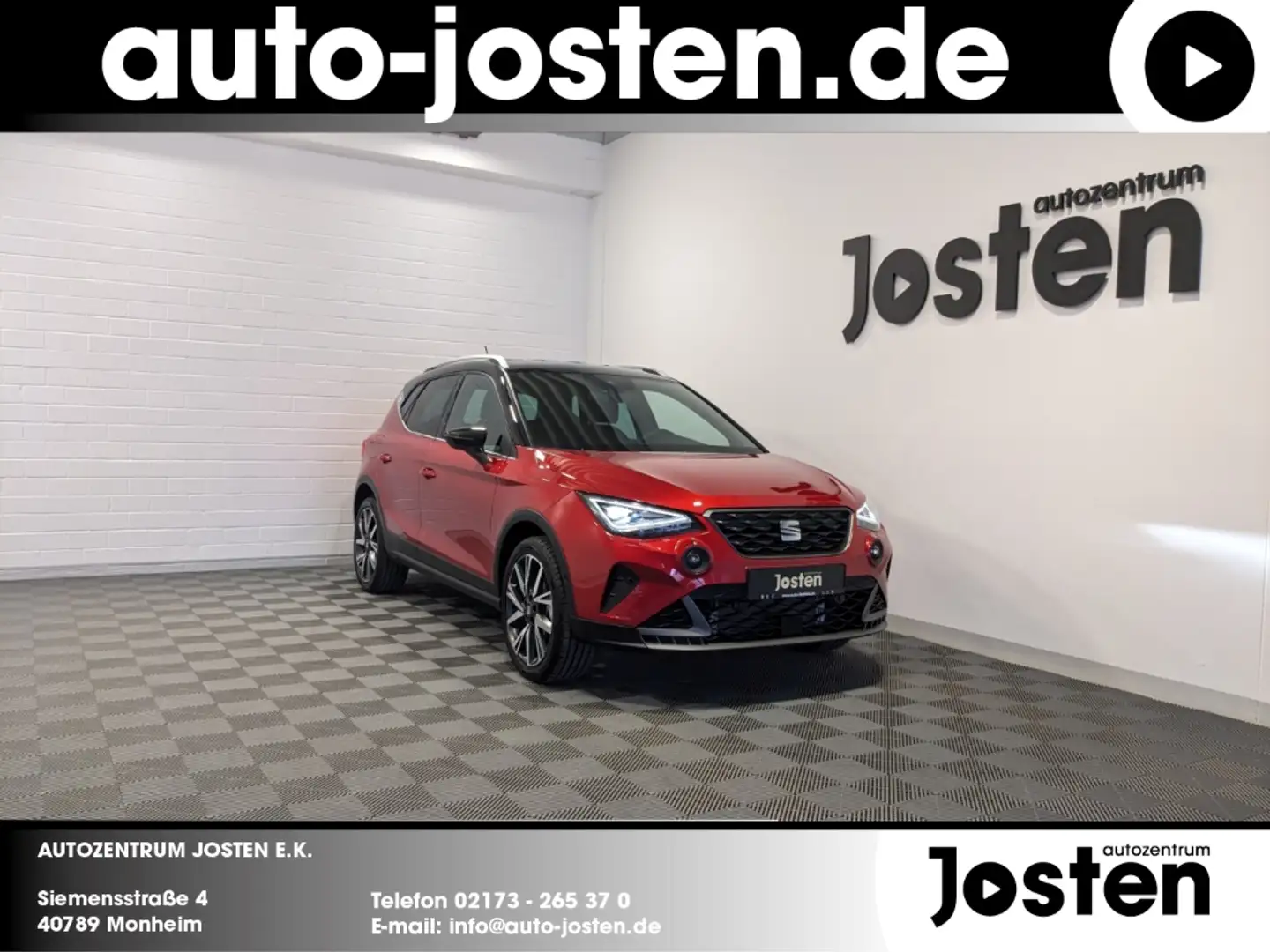SEAT Arona 1.0 TSI FR LED Infotain Parklenk Winter Rot - 1