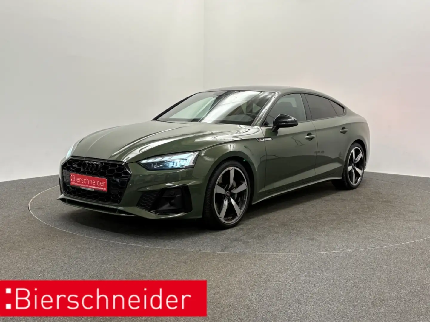 Audi A5 Sportback 50 TDI qu. tiptronic 2xS line LASER B&O Grün - 1