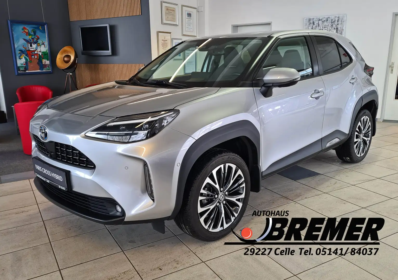 Toyota Yaris Cross Yaris Cross Hybrid Hybrid 1.5 VVT-i Elegant Silber - 1