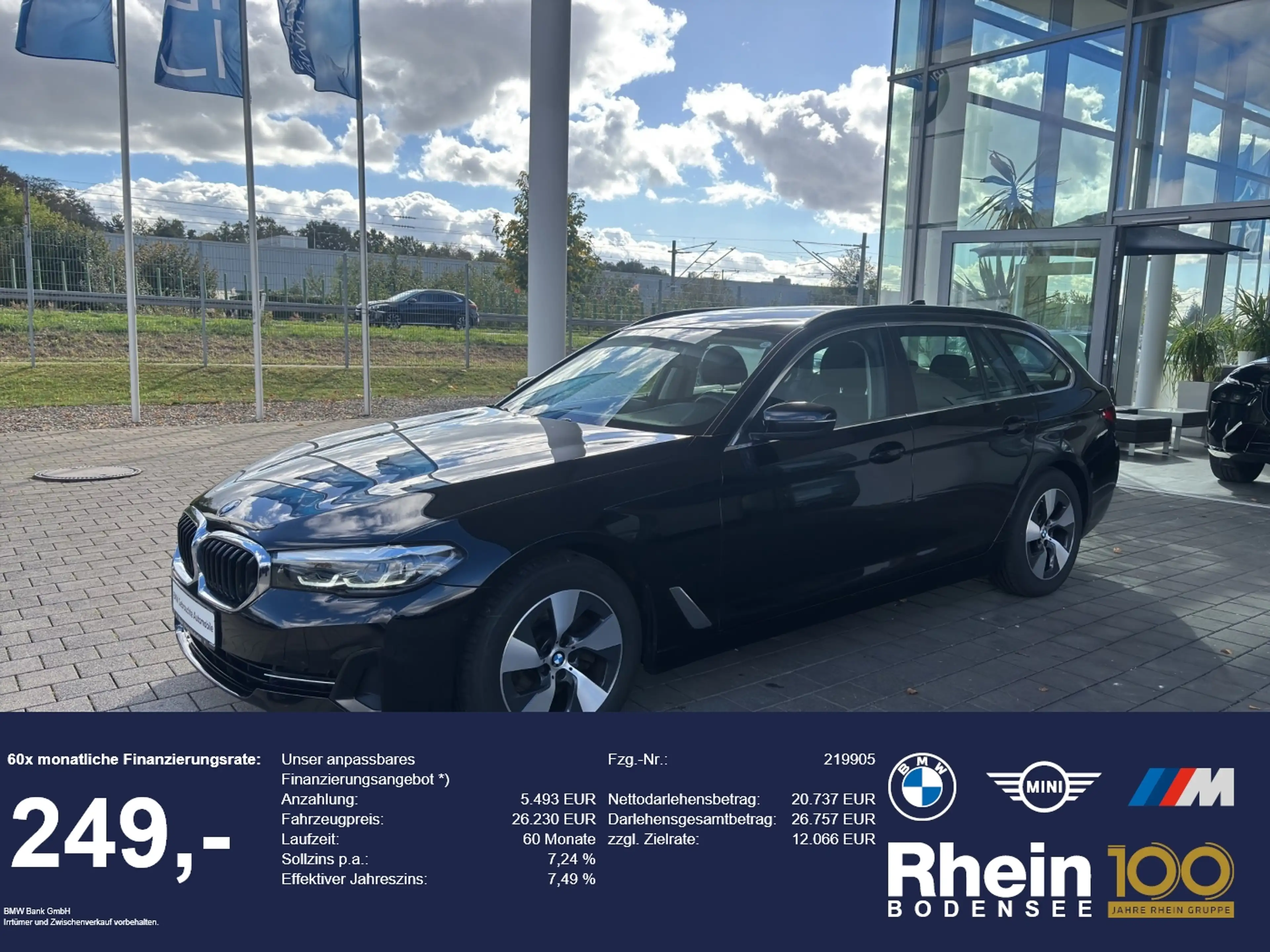 BMW 520 d Touring AHK 4-Zonen Klimaautom. Sitzheizung