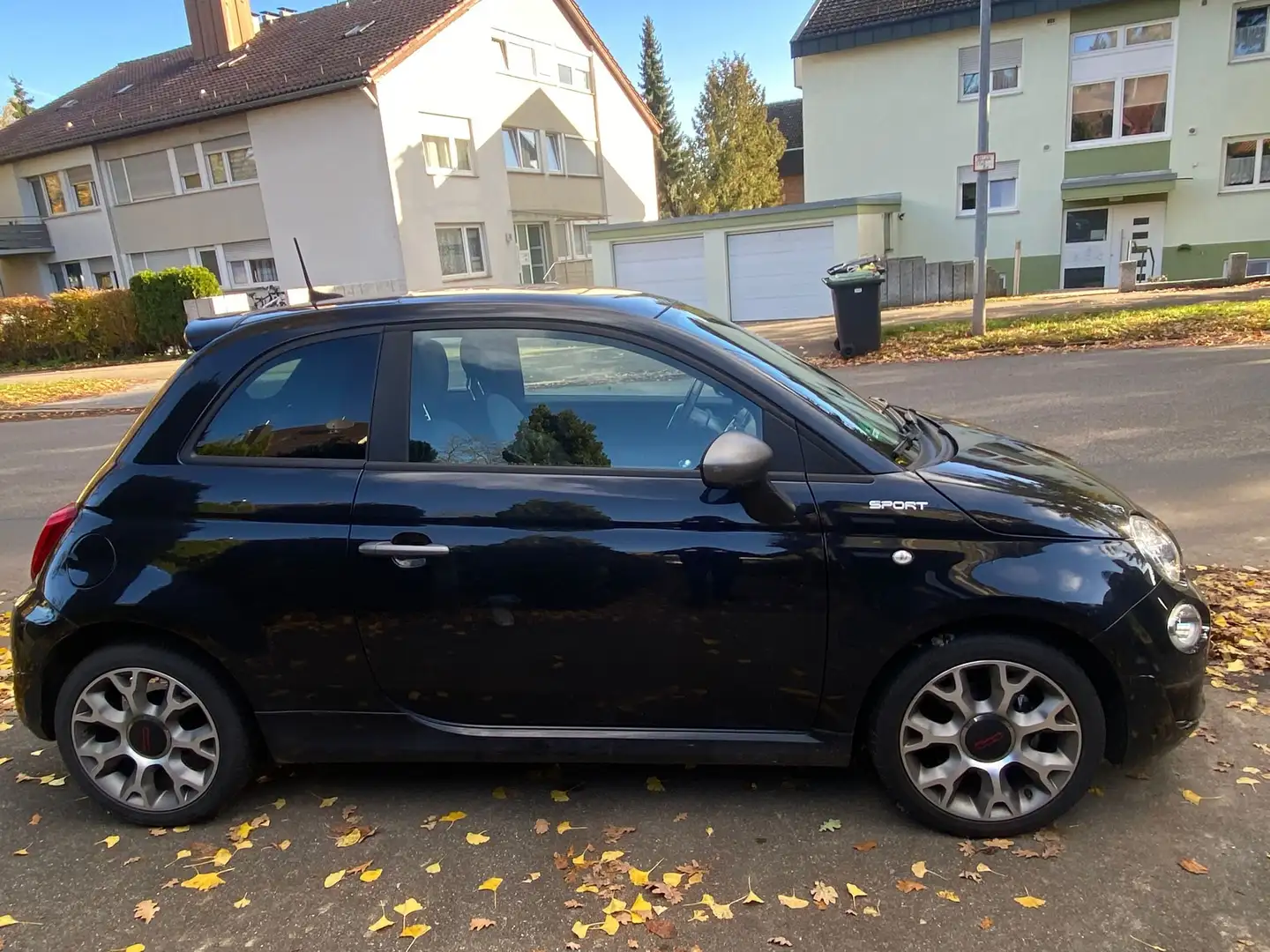 Fiat 500 500 1.0 GSE Hybrid Sport Schwarz - 1