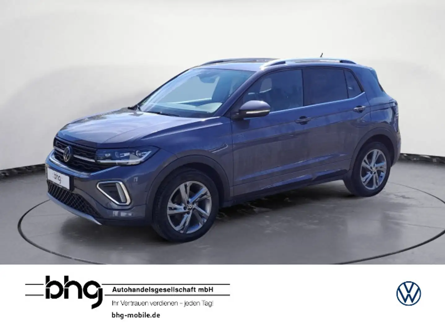 Volkswagen T-Cross 1.5 TSI ACT OPF DSG R-Line *LED*CARPLAY* Grau - 1