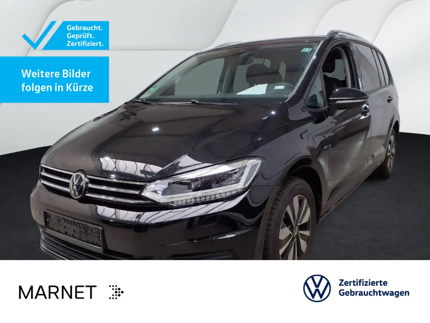 Volkswagen Touran 1.5 TSI DSG GOAL* Navi*AHK*IQ-Light*7-Sit Schwarz - 1