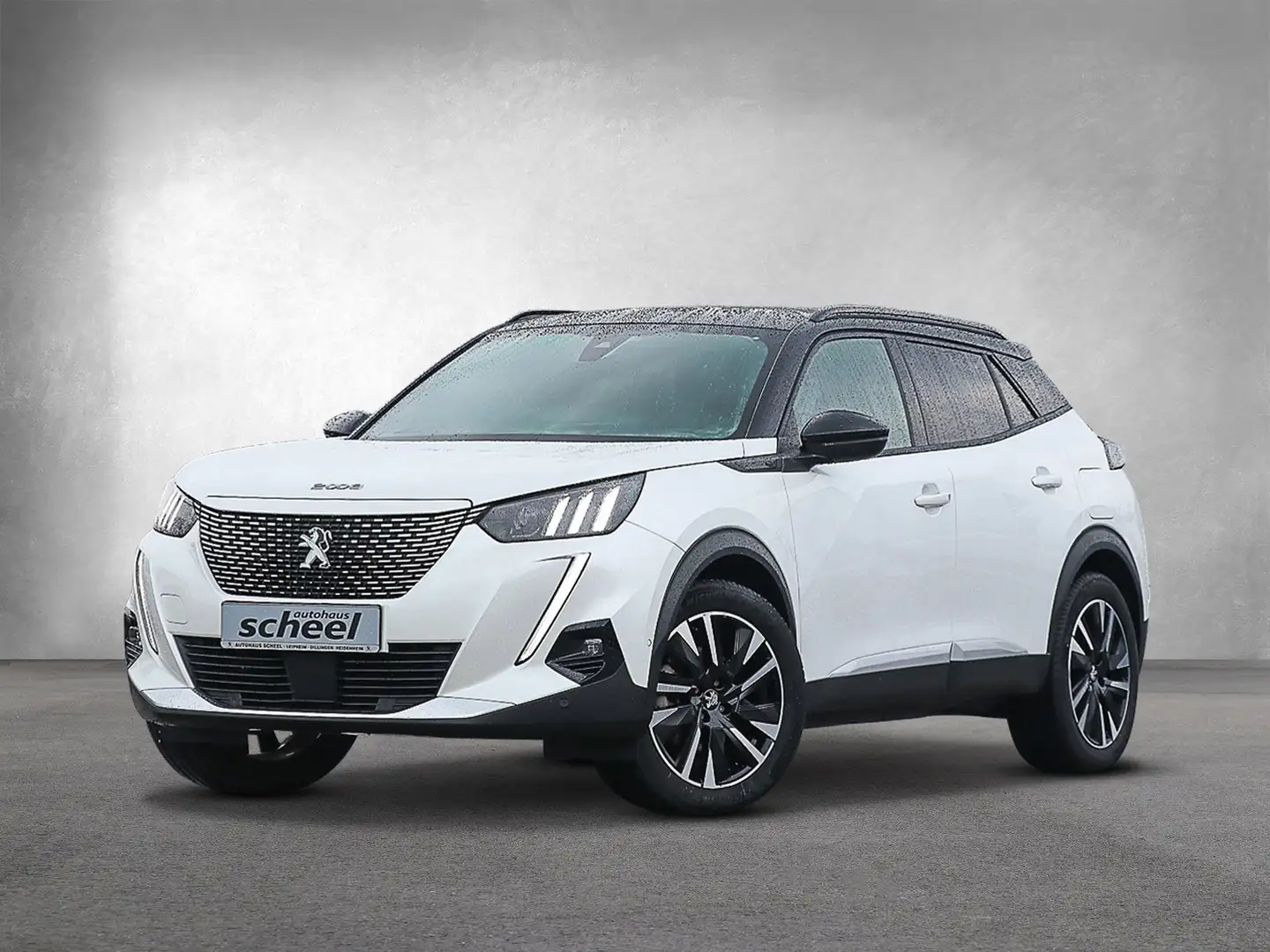 Peugeot 2008 e- Elektromotor 136 GT Pack ACC/Kam./KlimaA Weiß - 2