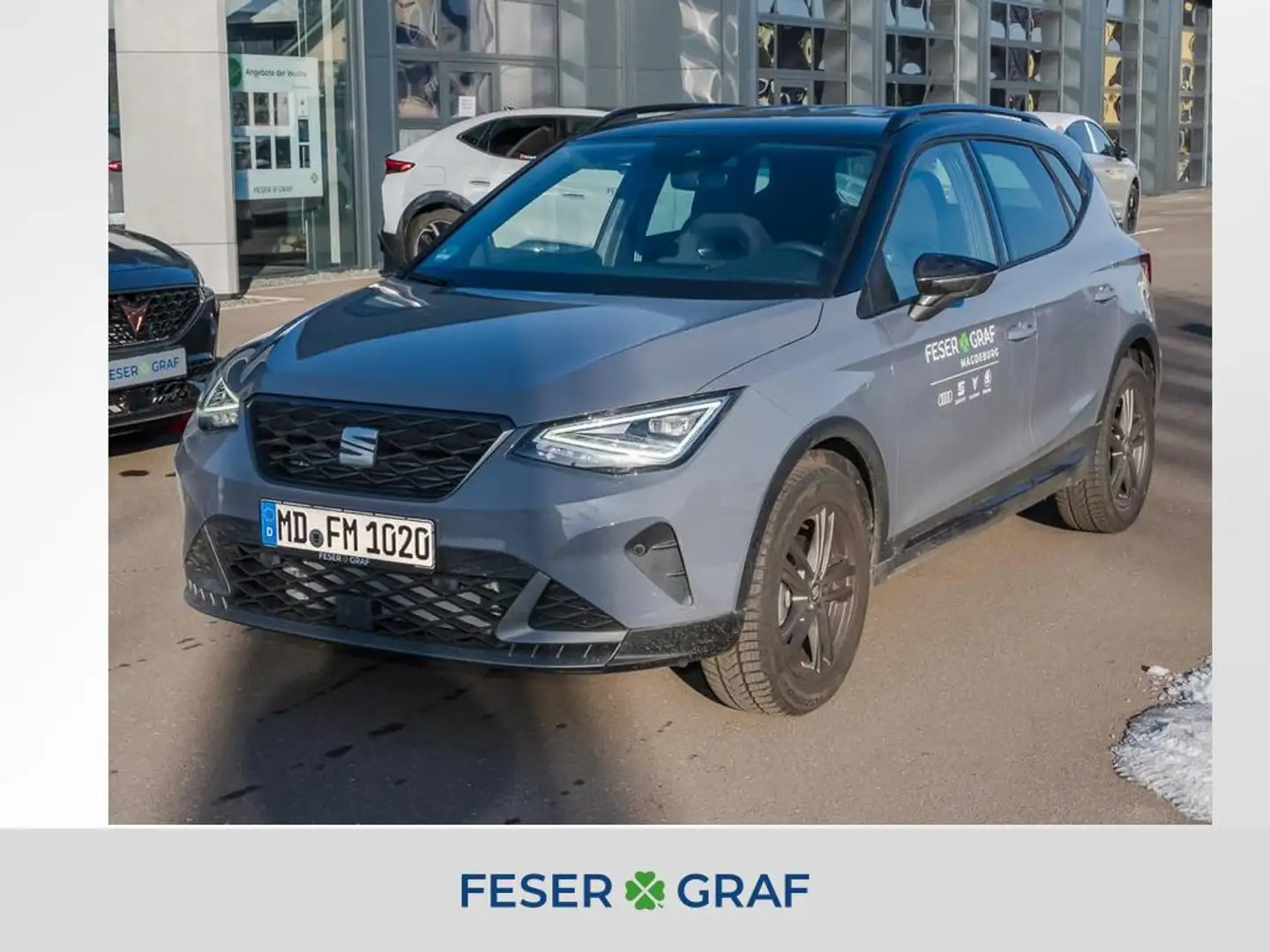 SEAT Arona FR Black Edition 1.0 TSI DSG/ACC/NAVI/RFK Grau - 1
