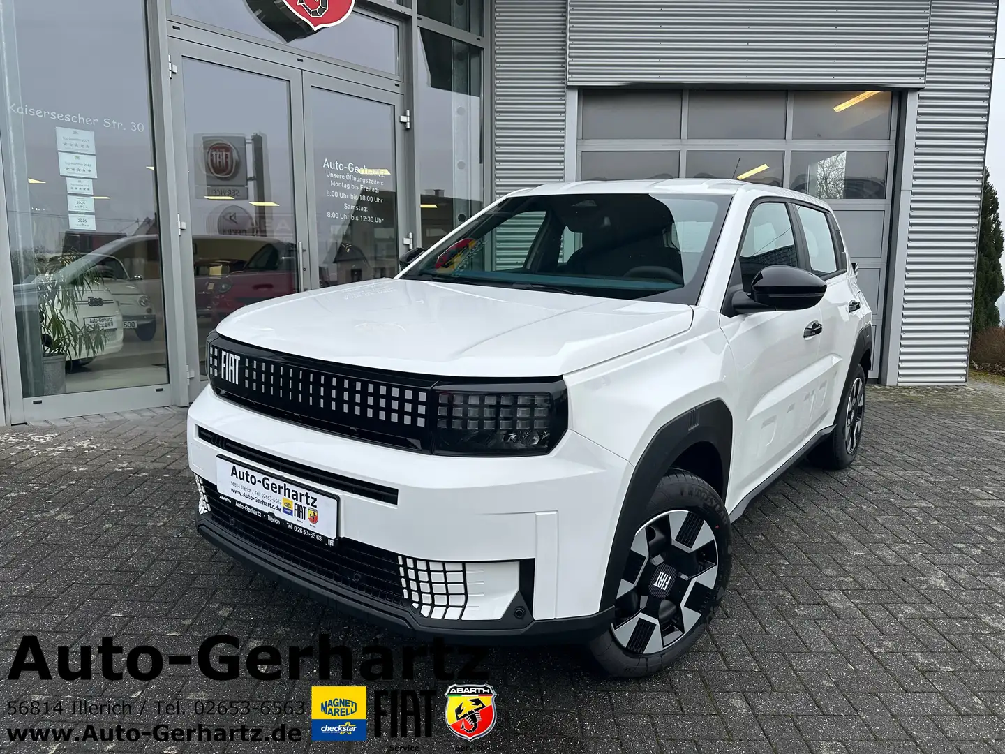 Fiat Grande Panda Grande Panda Hybrid 1.2 eDCT Business Edition Weiß - 1