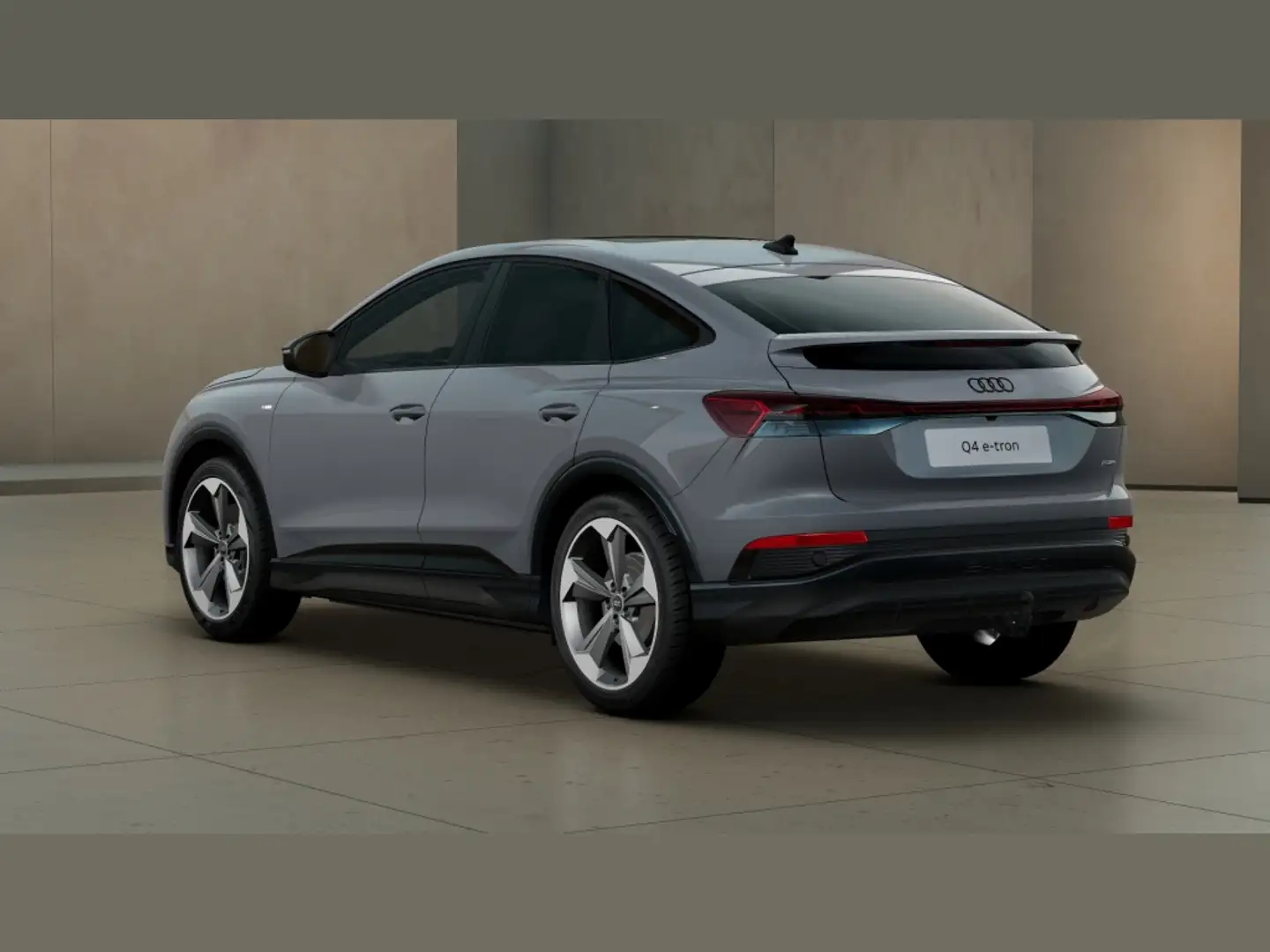 Audi Q4 e-tron Sportback 55 quattro S line Grau - 2