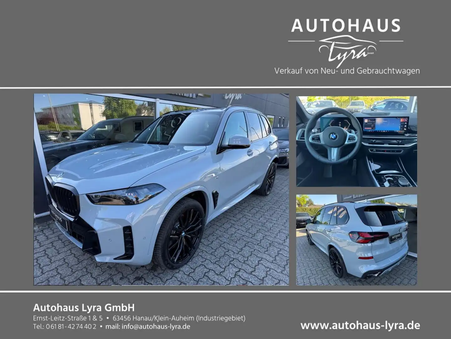 BMW X5 30d xDrive M-Sport Pro*LED*PANO*H&K*SOFT*AHK* Grau - 1