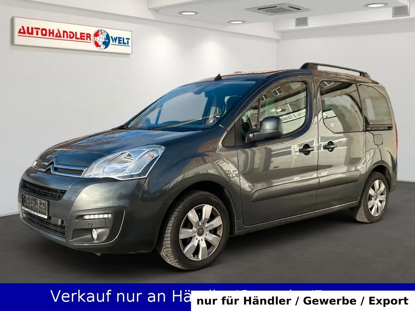 Citroen Berlingo Kombi Klimaautomatik SHZ Navi PDC Grau - 1