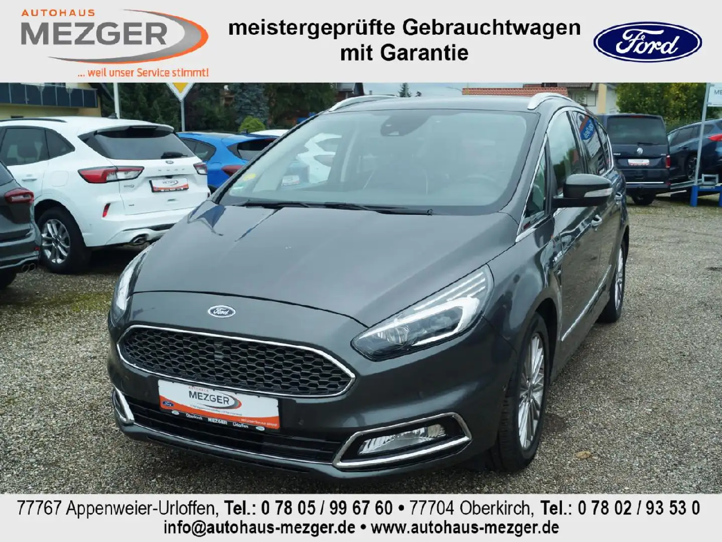 Ford S-Max Vignale Grau - 1