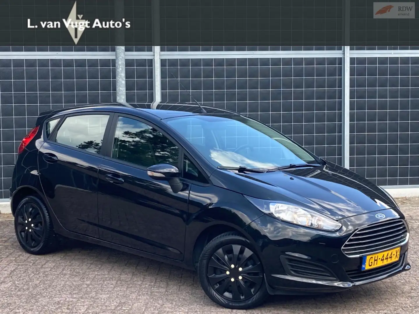 Ford Fiesta 1.0 Style Navi-nieuwe Distributie Zwart - 1