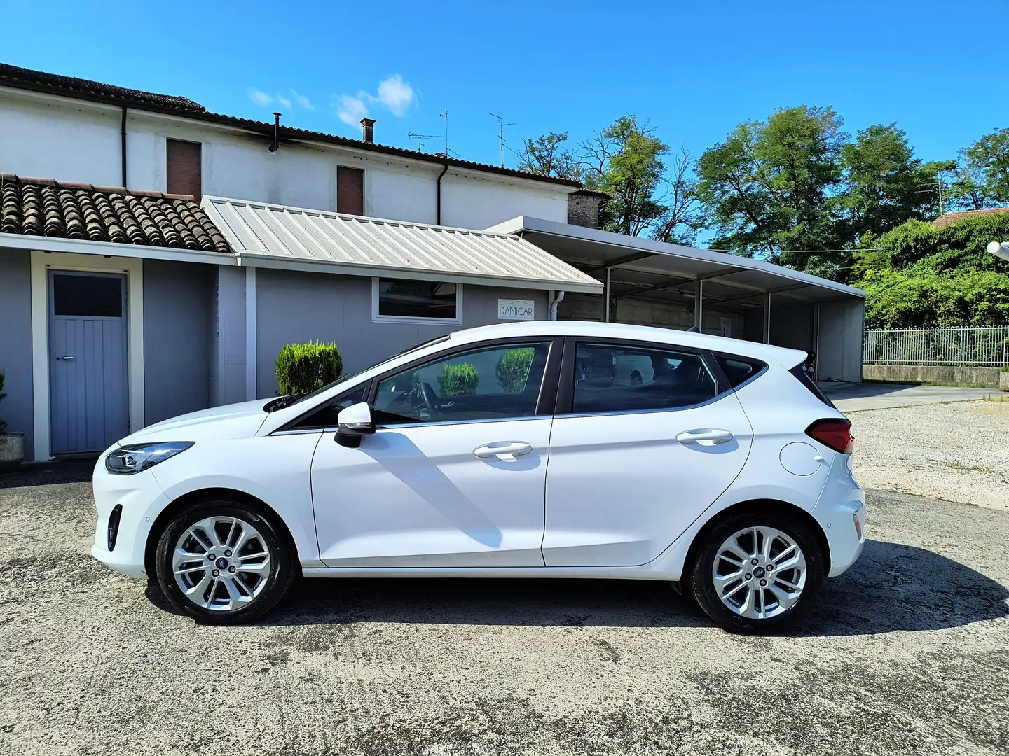 Ford Fiesta VII 5p 1.1 Titanium 75cv *BENZINA* Bianco - 2